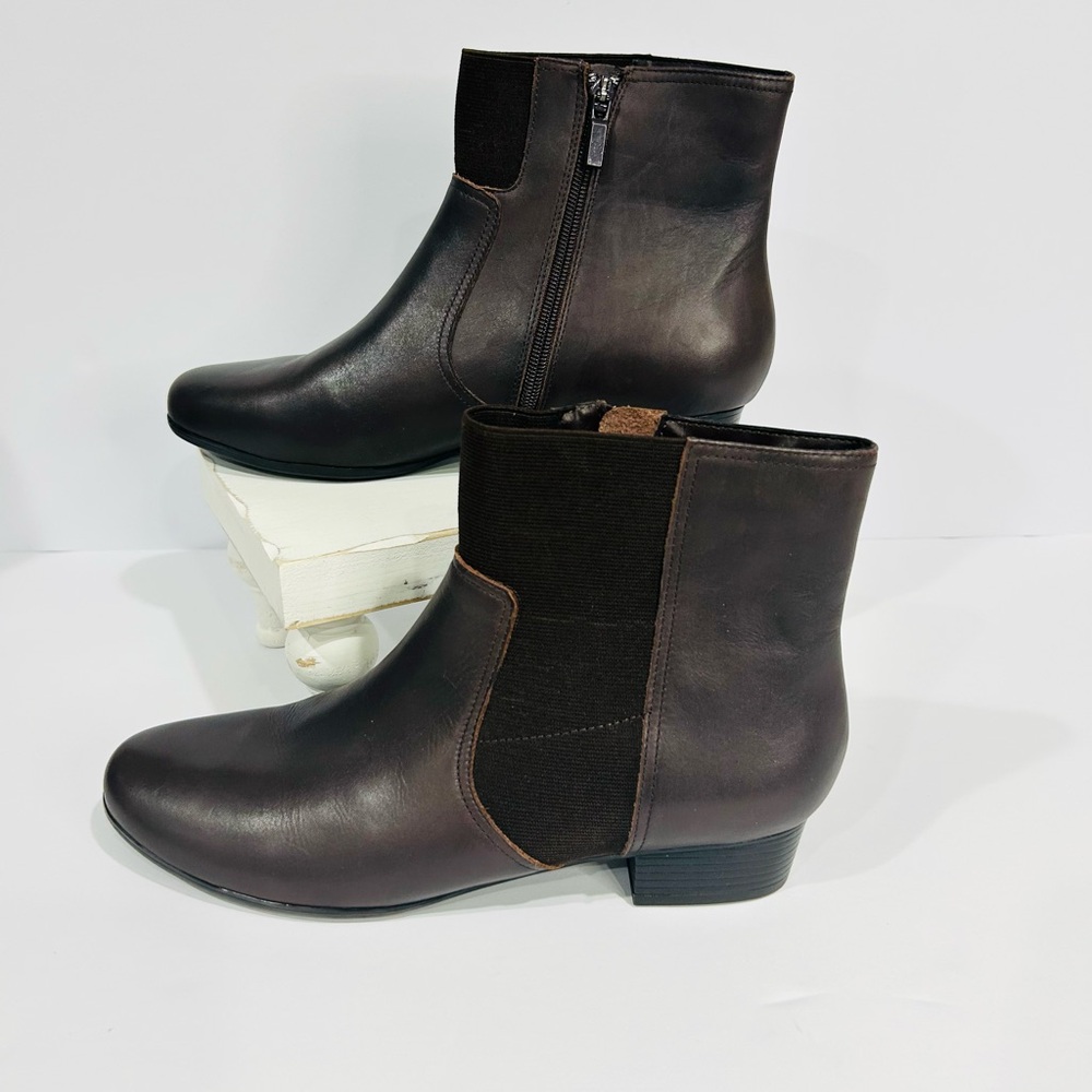 Trotters Women's Monte Dark Brown Ankle Boots